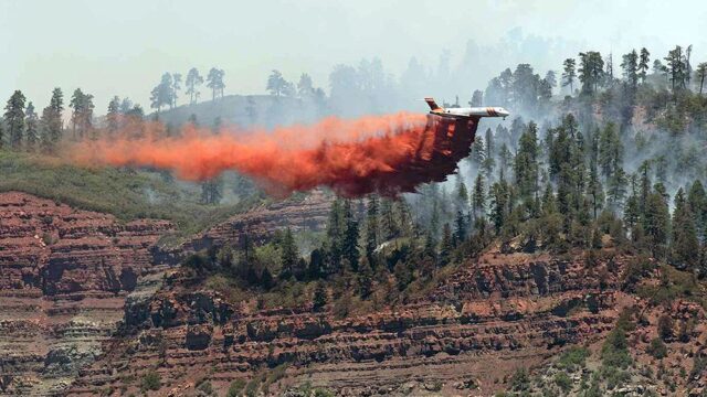 В Колорадо больше тысячи домов эвакуировали из-за лесных пожаров