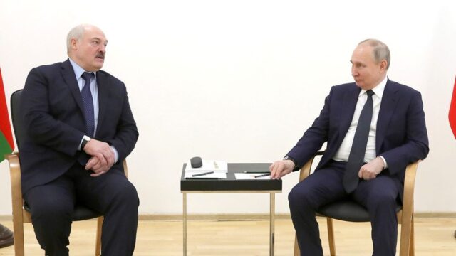 «Мы говорим им: до свидания». Лукашенко и Путин — об Украине, санкциях и космосе