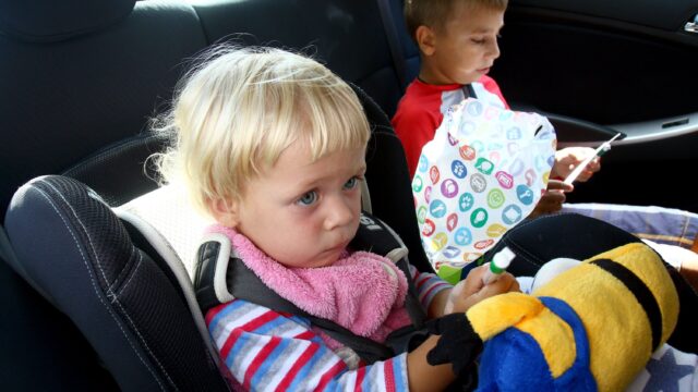 В России детей до семи лет запретили оставлять в машине одних