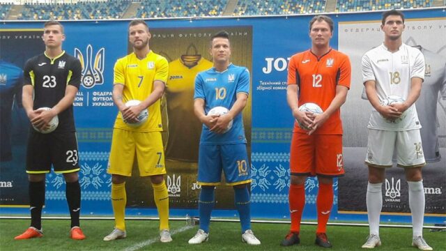 УЕФА одобрил новую форму украинской сборной с надписью «Слава Украине»