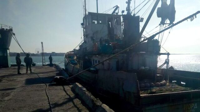 Суд в Украине арестовал на два месяца капитана задержанного в Азовском море судна «Норд»