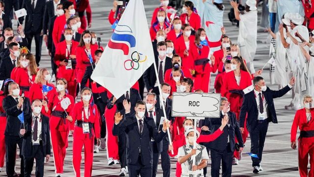 Россияне приняли участие в церемонии открытия Олимпиады в Токио