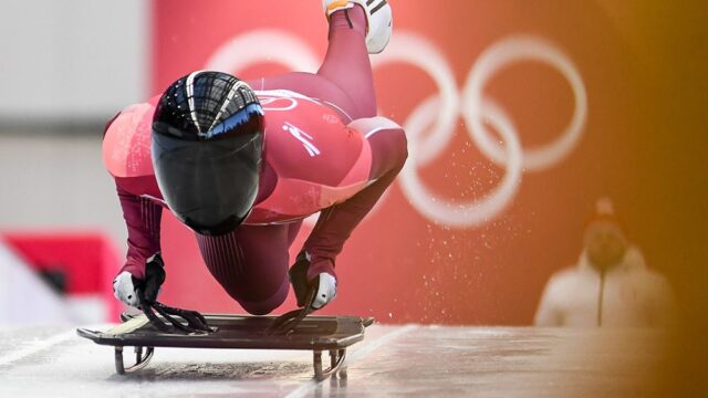 Российский скелетонист Никита Трегубов выиграл серебро на Олимпиаде