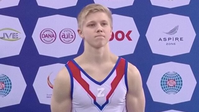 Российский гимнаст вышел на награждение в Катаре в форме с буквой Z. Из-за этого проведут расследование