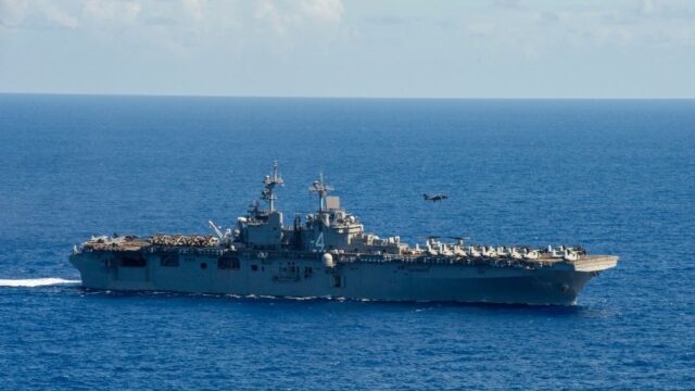 Трамп заявил, что корабль ВМС США сбил иранский дрон в регионе Ормузского пролива