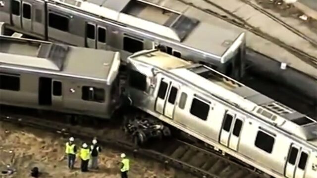 В Пенсильвании при столкновении поездов пострадали больше 40 человек