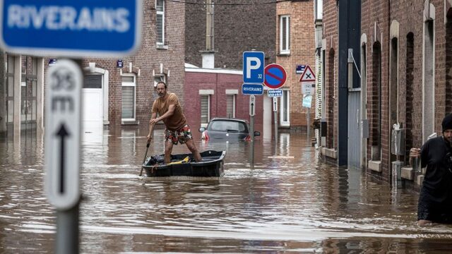 «Наводнение исторического масштаба» в Западной Европе: фотогалерея