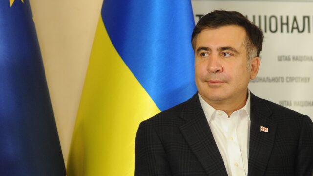 Михаила Саакашвили оштрафовали на $130 за прорыв на территорию Украины