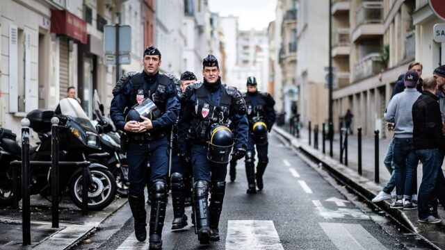 В Париже полицейский участок закрылся из-за нашествия блох