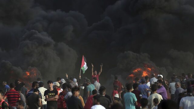 На границе сектора Газа и Израиля начались столкновения