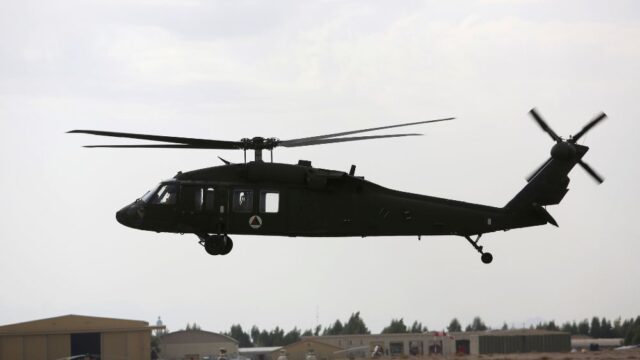 В США упал вертолет Национальной гвардии