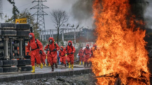 В Китае после взрыва около химического завода погибли как минимум 22 человека