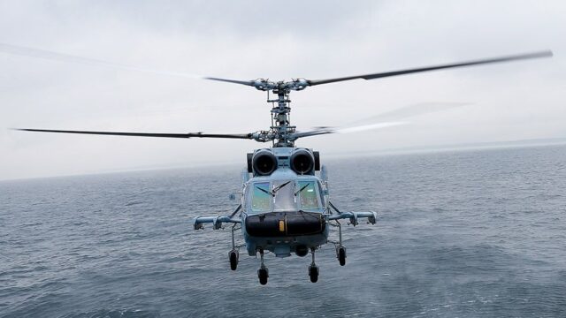 Вертолет Ка-29 упал в Балтийском море, двое погибли