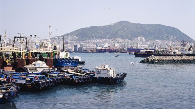 В Южной Корее пятерых российских моряков приговорили к тюрьме за сопротивление властям