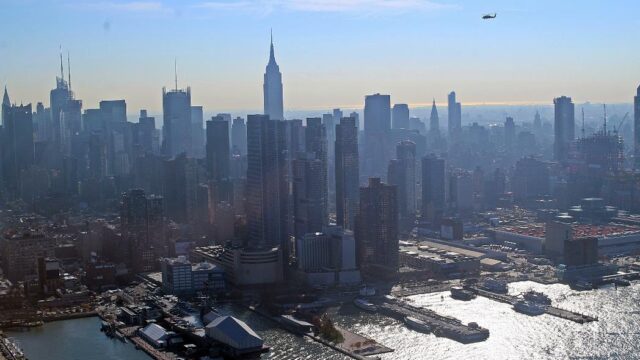Небо над Нью-Йорком. Как устроено движение вертолетов над оживленным городом