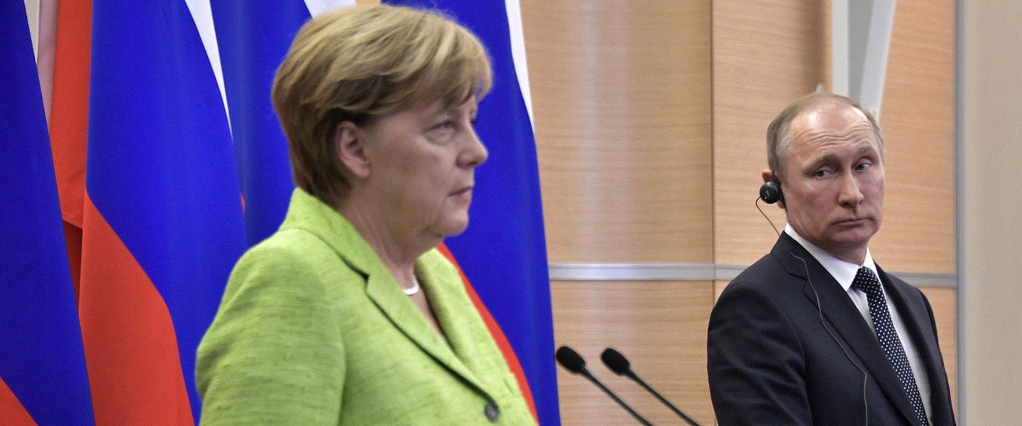 Путин и Меркель обсудили совместные усилия для безопасности в Европе