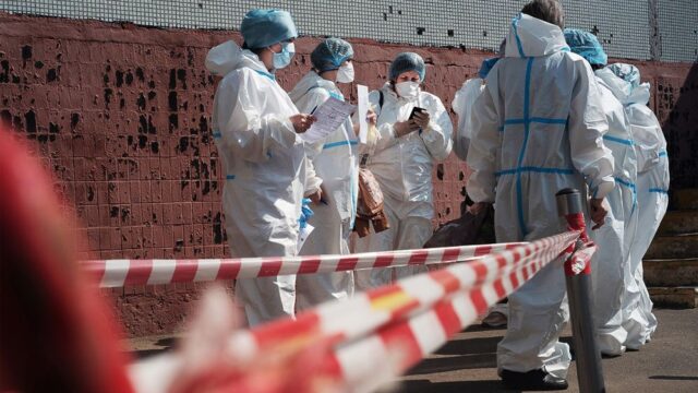 В России за сутки заразились коронавирусом 5 395 человек