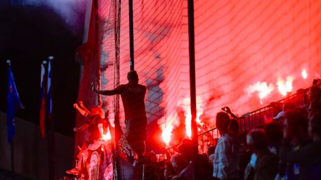 «Спартак» оштрафовали на €60 тысяч за поведение болельщиков на матче Лиги чемпионов