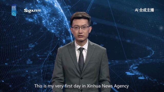 Китайское агентство «Синьхуа» показало виртуальных телеведущих