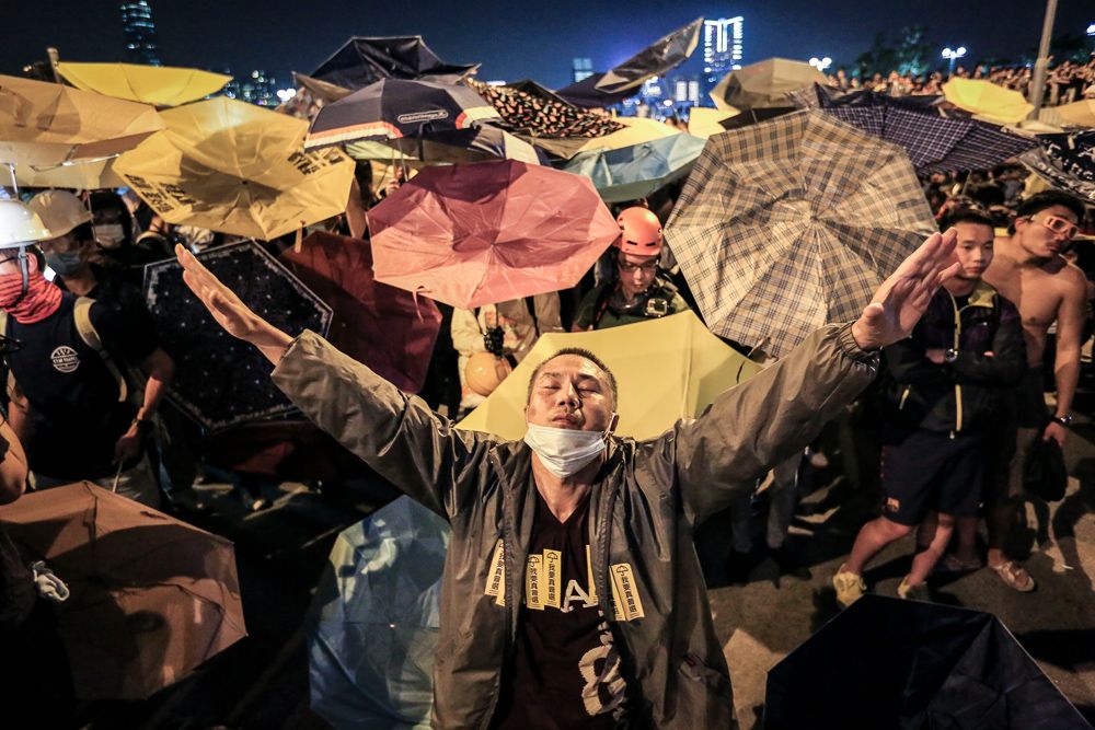 В Гонконге участников «революции зонтиков» признали виновными в нарушении общественного порядка