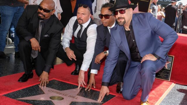 Рэперы Cypress Hill получили звезду на Аллее славы в Голливуде