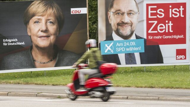 Лидер СДПГ согласился создать коалицию с партией Меркель