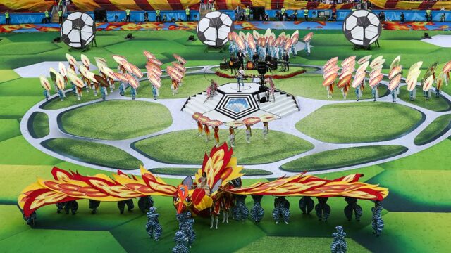 В Москве прошла церемония открытия Чемпионата мира по футболу