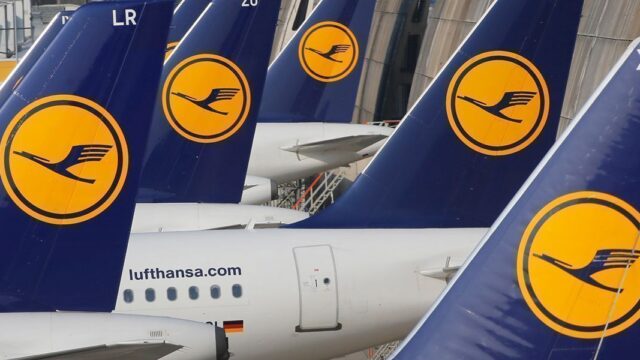 Lufthansa приостанавливает полеты в Киев