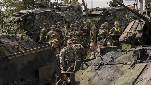 В Эстонии начались самые масштабные военные учения за историю страны