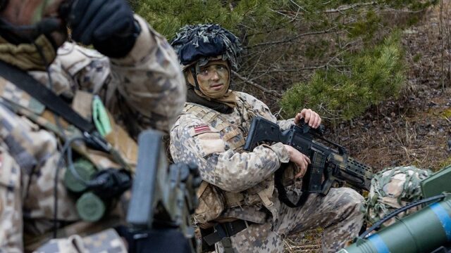 В Латвии начались военные учения с участием НАТО