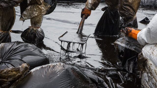 В Коми произошел разлив нефти