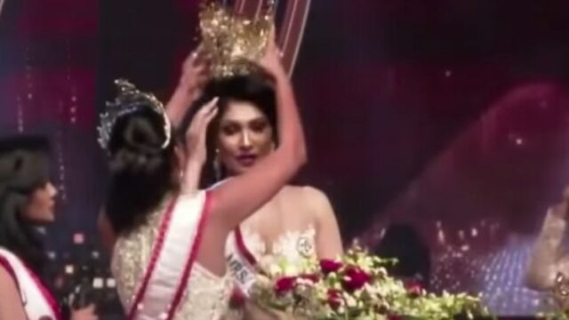 Конкурс «Миссис Шри-Ланка» закончился срывом короны с победительницы