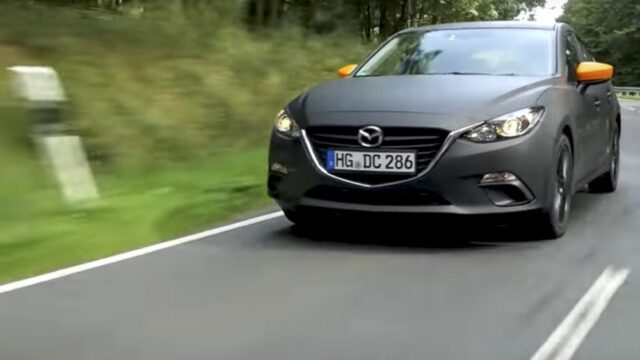 Mazda показала машину с бензиновым двигателем нового поколения