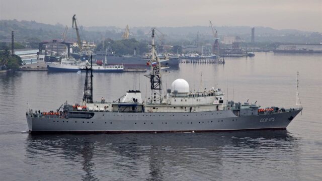 CNN: у побережья Северной Каролины заметили российский разведывательный корабль