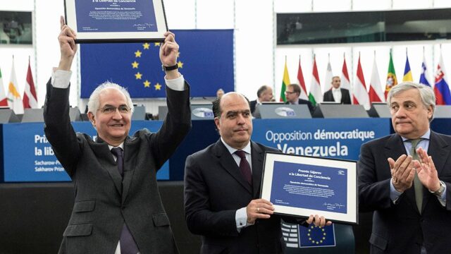 В Страсбурге вручили премию «За свободу мысли» имени Андрея Сахарова