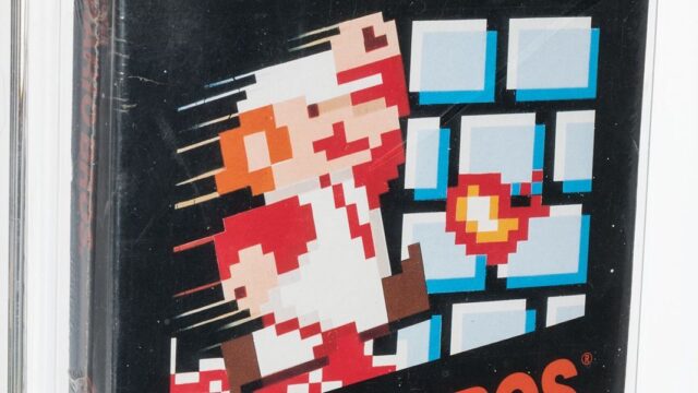 Картридж Super Mario, 35 лет пролежавший в столе, продали за $660 тысяч