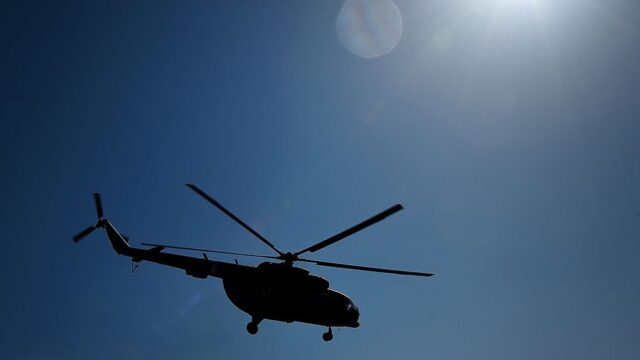 В Украине разбился вертолет Ми-8, есть погибшие