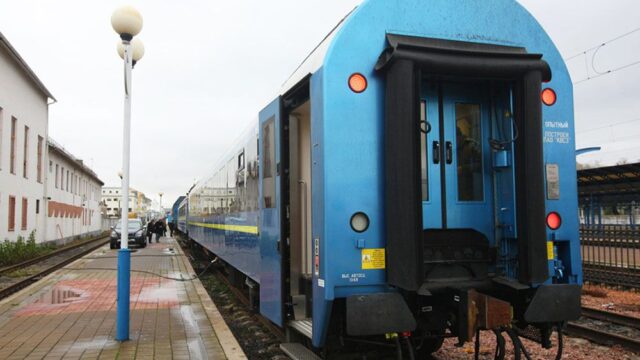 Новый украинский вагон для международных поездок сломался в первом рейсе