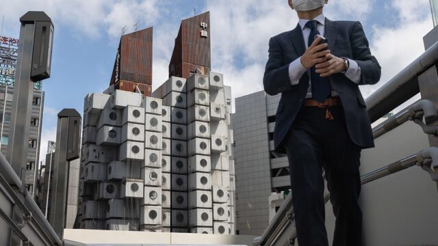 В Токио готовят к сносу легендарное капсульное здание