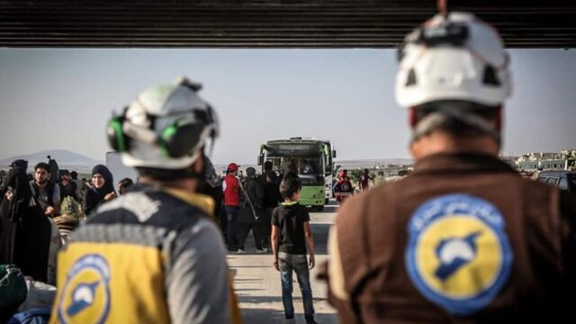 Израиль эвакуировал из Сирии 800 членов «Белых касок»