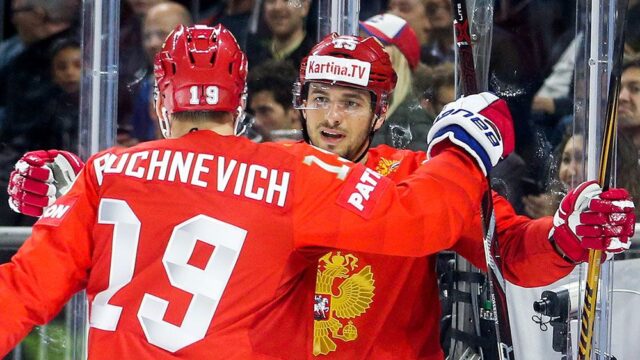 Сборная России по хоккею выиграла в стартовом матче ЧМ у Франции со счетом 7:0