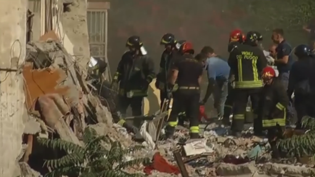 В Италии обрушился жилой дом. Погибли два человека