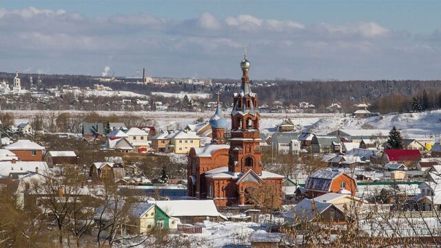 Путин поручил сохранить исторический центр города Боровска