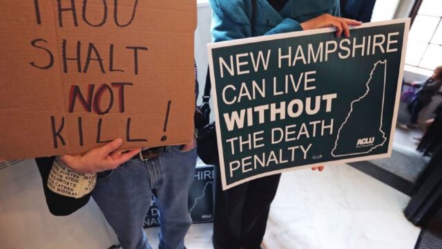 В Нью-Гэмпшире отменили смертную казнь