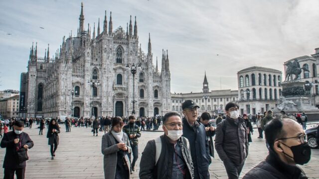 В Италии зафиксировали первый случай смерти от коронавируса