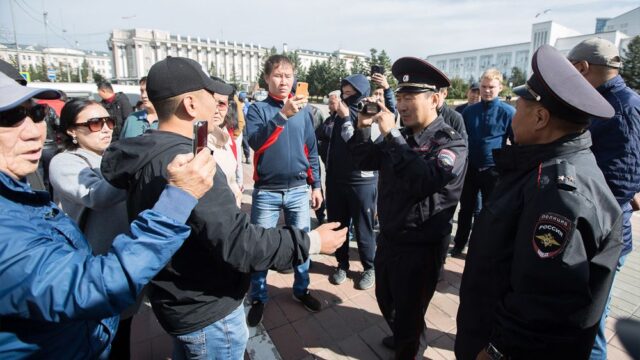 В Бурятии завели уголовное дело против участника протестной акции в Улан-Удэ