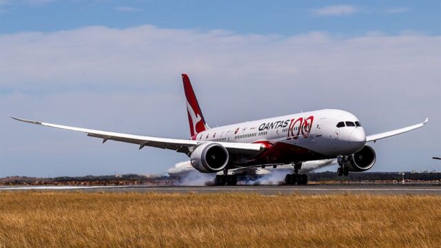 Австралийская авиакомпания впервые выполнила беспересадочный коммерческий рейс из Лондона в Сидней