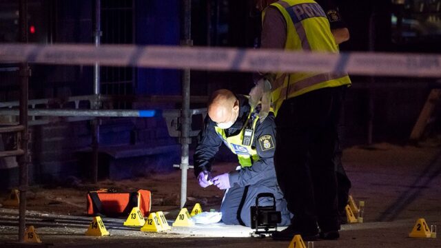 При перестрелке в шведском городе Мальмё погибли три человека