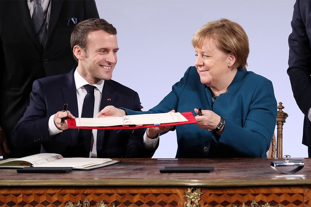 Германия и Франция подписали новый договор о дружбе
