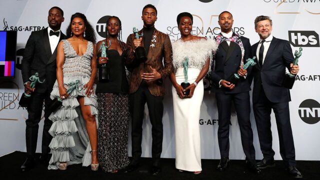 Актерский состав «Черной пантеры» получил премию Гильдии киноактеров США